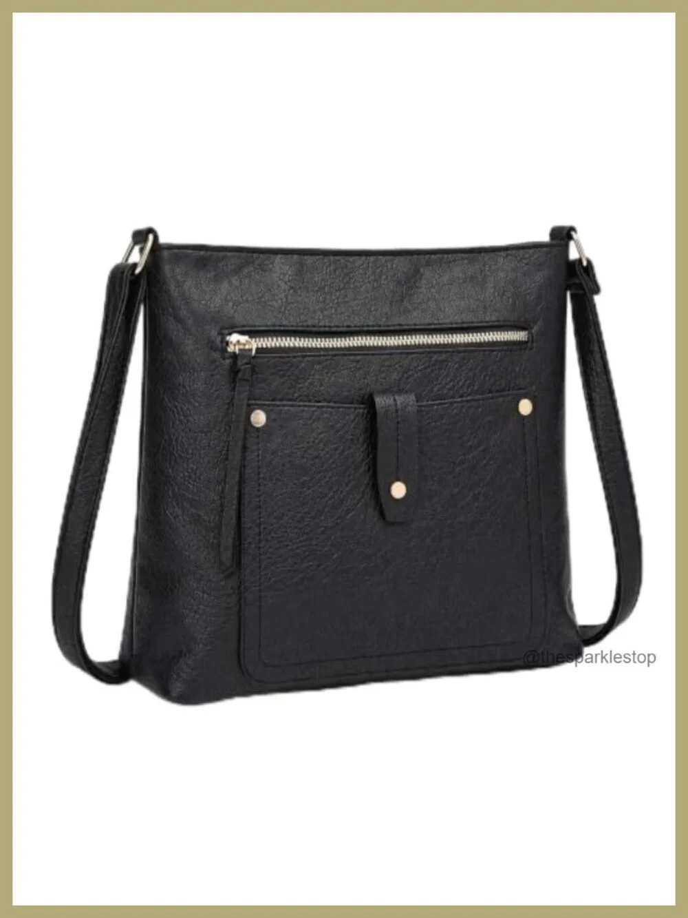 Women's Crossbody Bag Faux Leather Messenger Travel Vintage Shoulder Bag